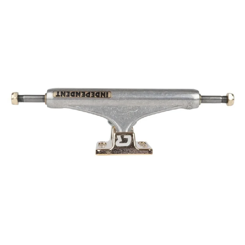 Skateboard Trucks for Street and Ramp Skating-Indy Stage 11 Skateboard Trucks Carlos Ribeiro 139 Mid Silver / Gold - 139