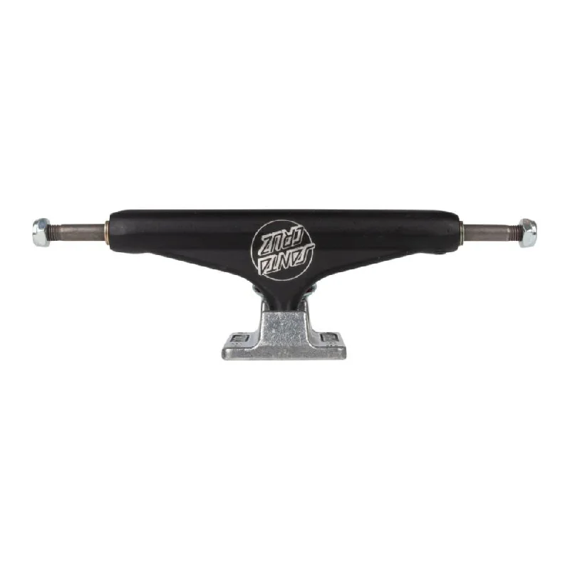 Skateboard Trucks with Advanced Performance Bushings-Indy Stage 11 Skateboard Trucks Santa Cruz 159 Standard Black / Silver - 159