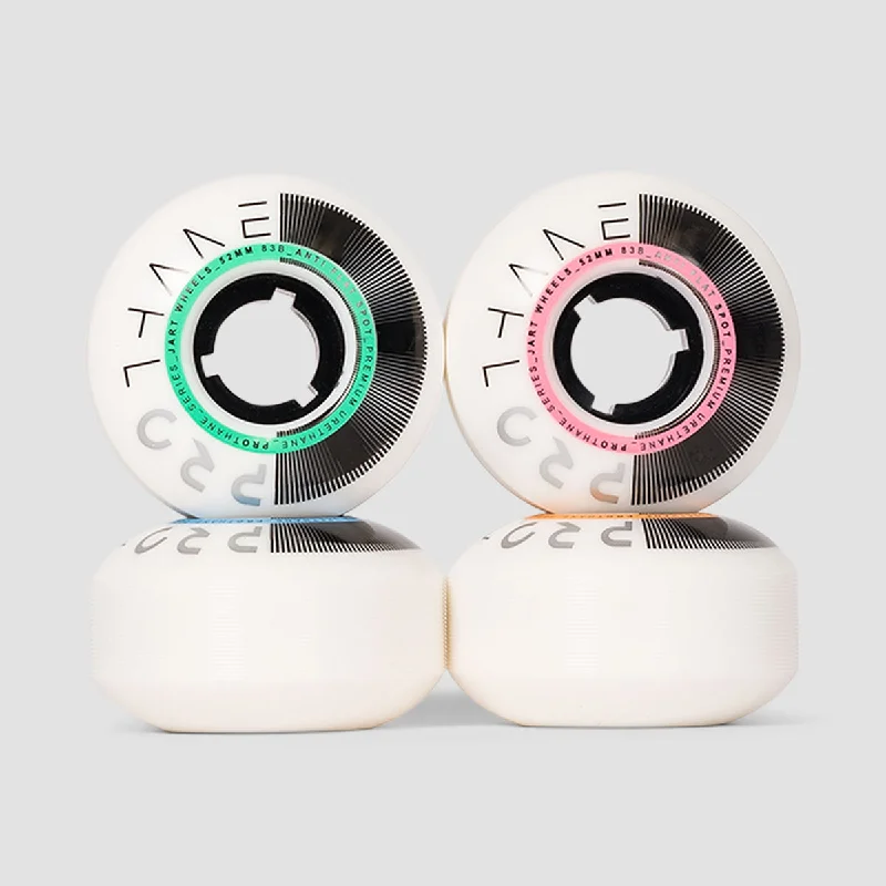 Skateboard Wheels for Old School Skating-Jart Prothane V2 83B Skateboard Wheels 52mm