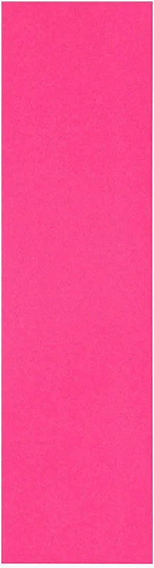 Skateboard Grip Tape with Anti-Glare Surface-Jessup Grip Pink Grip Tape Sheet 9 in. x 33 in.