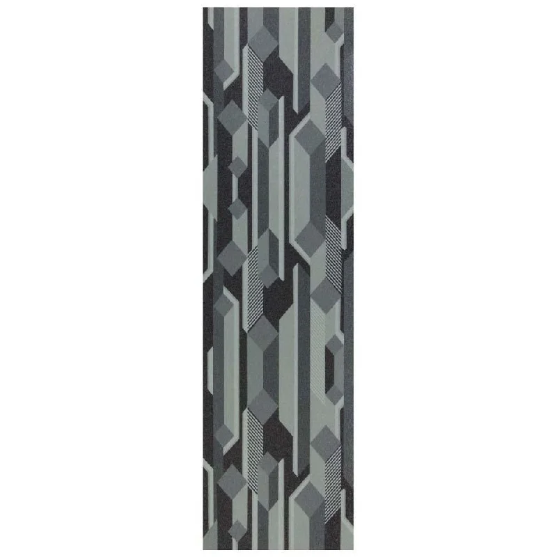 Skateboard Grip Tape with Maximum Board Coverage-Jessup Skateboard Griptape D.Wainwright Empire Grey 9" x 33" Grey