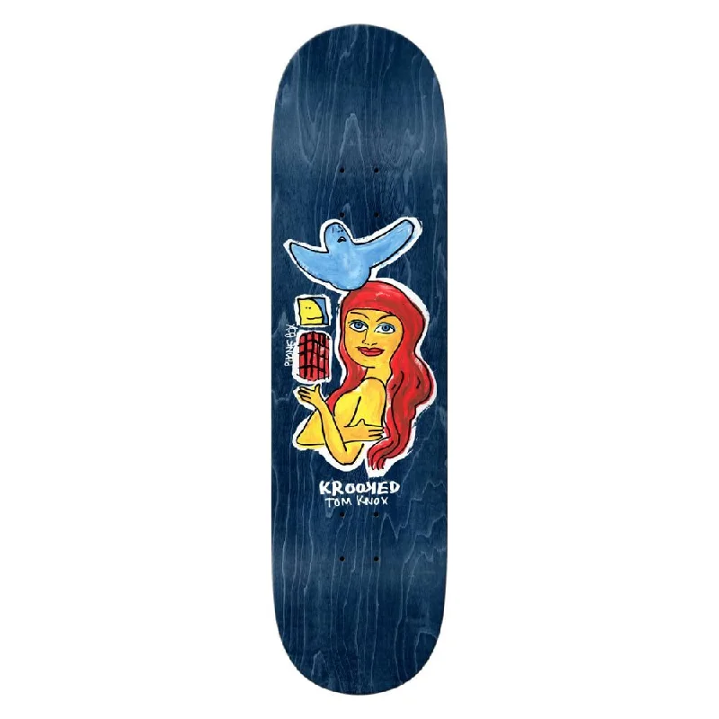 Skateboard Deck for Longer Sessions-Krooked Knox Phone Box Skateboard Deck - 8.25"