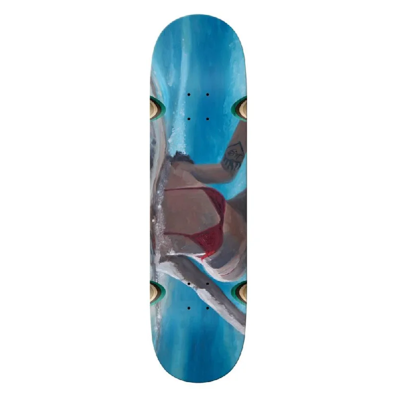 Skateboard Deck for Pro Riders-Krooked Lee Smith Guest Artist Skateboard Deck - 8.5"