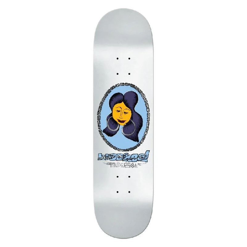 Skateboard Deck for Professional Performance-Krooked Manderson Chain Frame Skateboard Deck - 8.38"