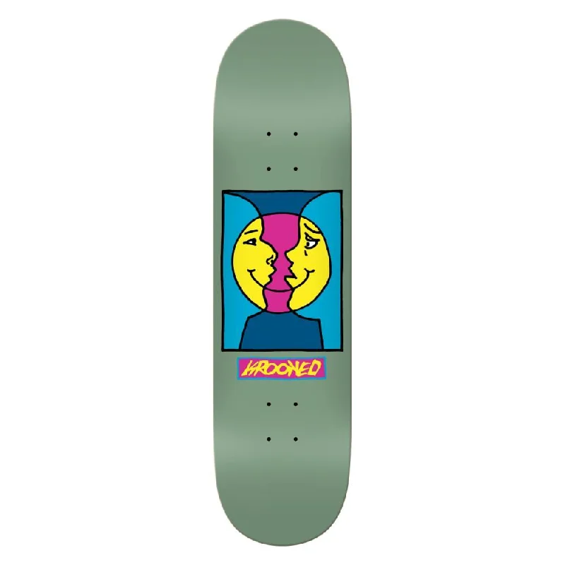 Skateboard Deck with Aggressive Concave-Krooked Moonsmile Skateboard Deck - 8.5"