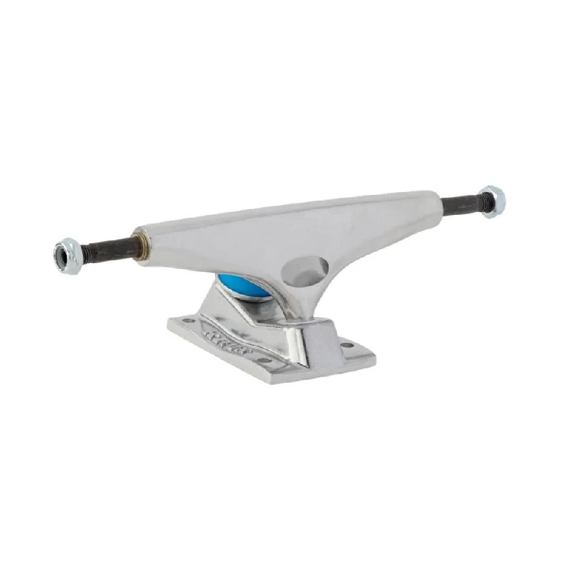 Skateboard Trucks for High-Speed Turn Maneuverability-Krux DLK Skateboard Trucks K5 HolLow Silver - 8.25"