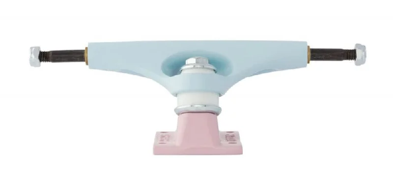 Skateboard Trucks with Adjustable Tightness-Krux Skateboard Trucks K5 DLK Standard Pale Blue Pink - 8.0"