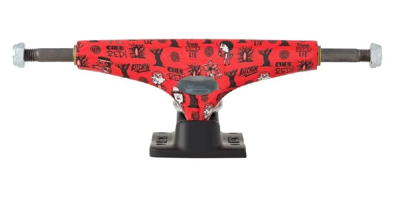 Skateboard Trucks for Maximum Turning Response-Krux Skateboard Trucks K5 ST Code Red Standard Red - 8.0"