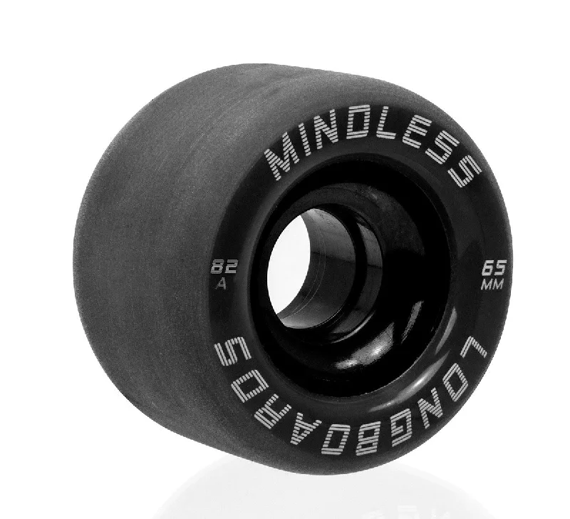 Skateboard Wheels for Large Ramps-Mindless Viper Longboard Cruiser Wheels - Black