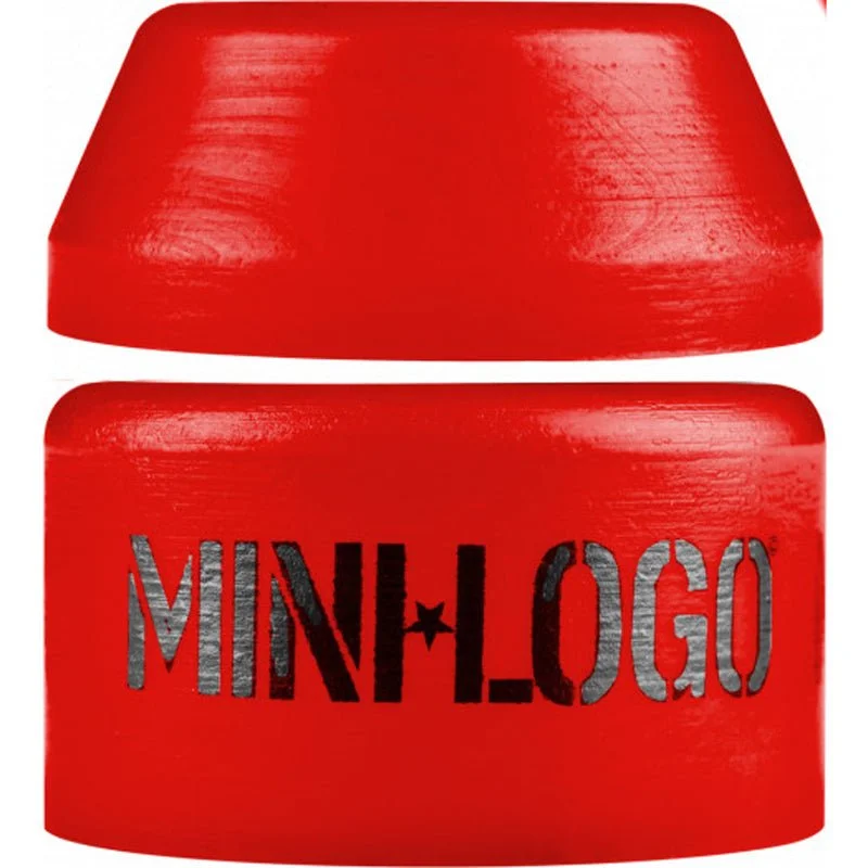 Skateboard Hardware for All-Round Skating-Mini Logo 100a Hard Red Bushings Single