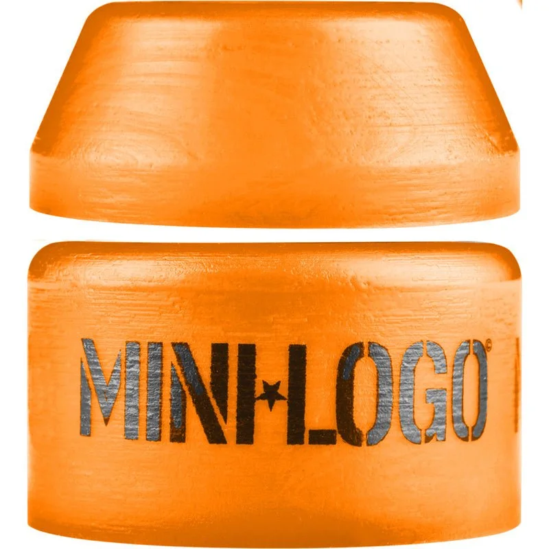 Skateboard Hardware with Sturdy Mounting-Mini Logo 94a Medium Orange Bushings Single