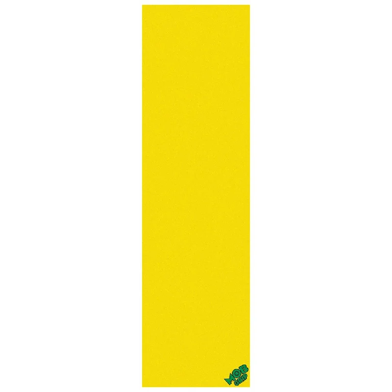 Skateboard Grip Tape with Vibrant Color Design-Mob Colored Griptape Sheet 9" x 33" - Yellow