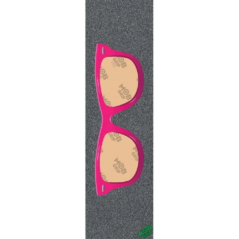 Skateboard Grip Tape for Harder Landings-MOB Graphic Griptape Sunnies Clear 9" Wide X 33" Long One Sheet