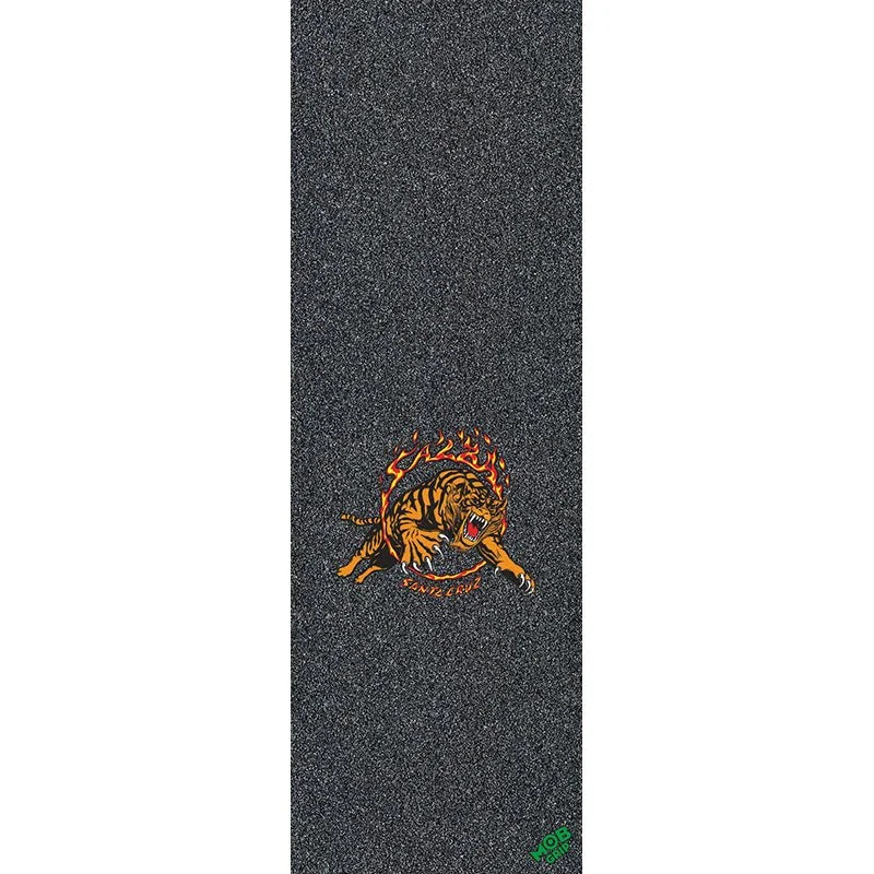 Multi-Pack Skateboard Grip Tape-Mob Grip 11" x 33" Santa Cruz Salba Tiger Graphic Skateboard Grip Tape (#ST-2)