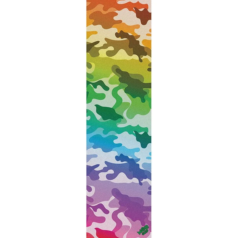 Skateboard Grip Tape for Smooth and Secure Riding-Mob Grip 9" x 33" (MULTI CAMO) Graphic Mob Skateboard Grip Tape