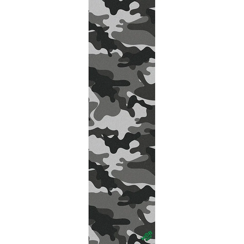 Skateboard Grip Tape for Custom Builds-Mob Grip 9" x 33" Camos 2 Graphic Black Skateboard Grip Tape