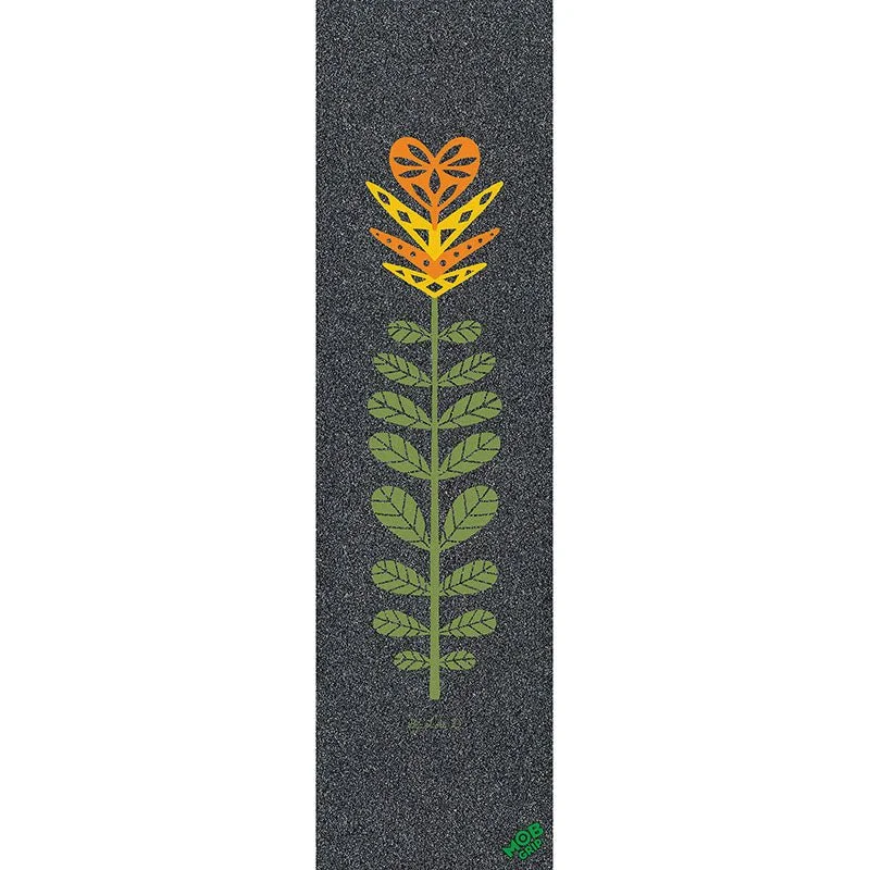 Eco-Friendly Skateboard Grip Tape-Mob Grip 9" x 33" Lori D Graphic Mob Plant Skateboard Grip Tape