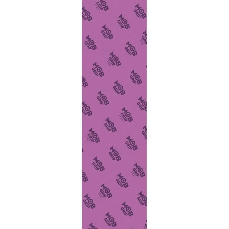 Skateboard Grip Tape for Easy Maintenance-Mob Grip 9" x 33" Trans Clear Purple Skateboard Grip Tape