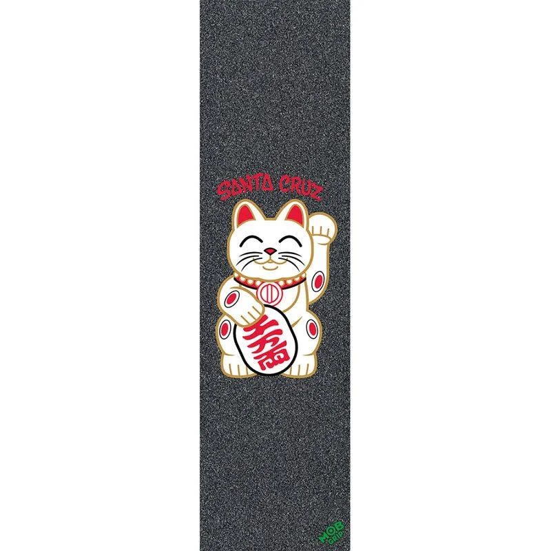 Multi-Pack Skateboard Grip Tape-MOB Grip x Santa Cruz Lucky Cat 9" x 33" Skateboard Grip Tape