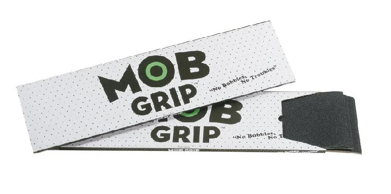 Skateboard Grip Tape for Pro-Grade Skating-Mob Skateboard Grip Tape Sheet Black 9"