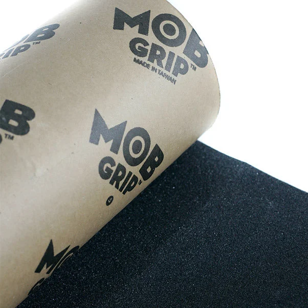 Skateboard Grip Tape for Easy Maintenance-MOB Skateboard Griptape Black 9"