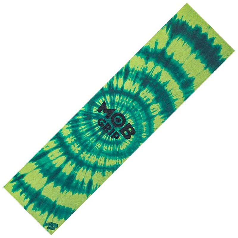 Skateboard Grip Tape for Stable Footing-Mob Tie Dye Green Grip Tape