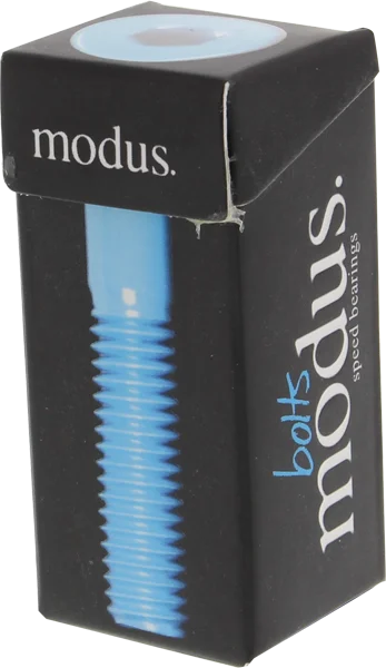 Skateboard Hardware for Reduced Vibration-Modus 1" Allen Hardware Black/Blue Single Set