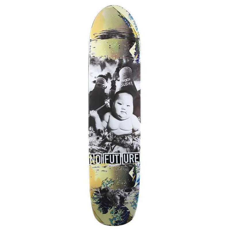 Custom Skateboard Deck for Extreme Riders-Madrid No Future DK 38" Sushi Longboard Skateboard Deck