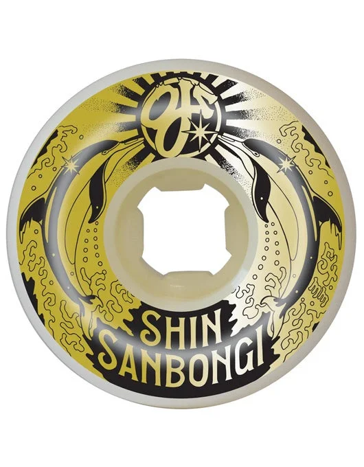 Skateboard Wheels for Stability at High Speed-OJ Double Duro Sanbongi Skateboard Wheels | 54mm