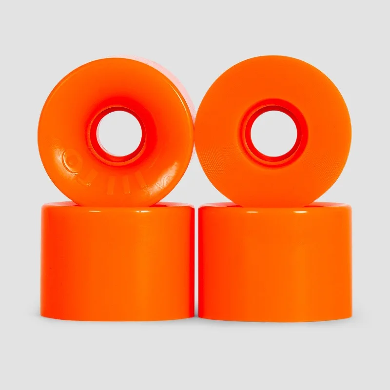 Skateboard Wheels for Long Distance-OJ Hot Juice 78A Soft Skateboard Wheels Orange 60mm