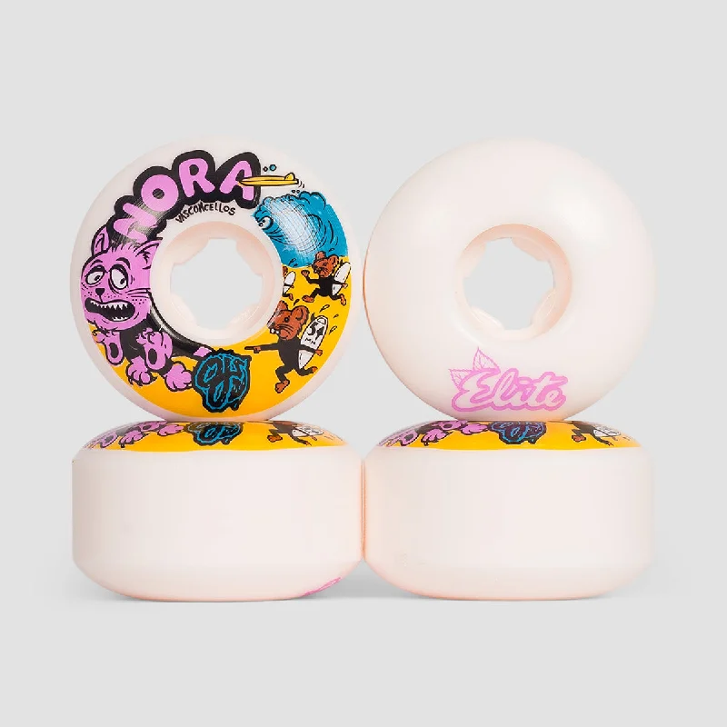 Skateboard Wheels with Smooth Grip-OJ Nora Vasconcellos Surfs Up 2 EZ EDGE 101a Elite Skateboard Wheels 54mm