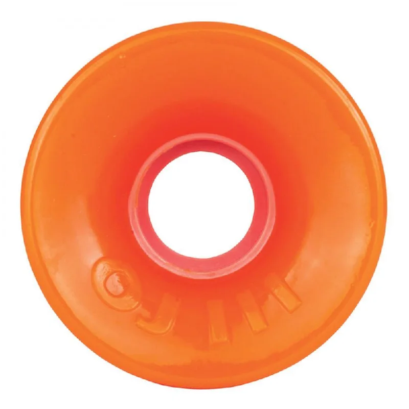 Skateboard Wheels with Advanced Bearing System-OJ Soft Skateboard Wheels Hot Juice 78A - Orange