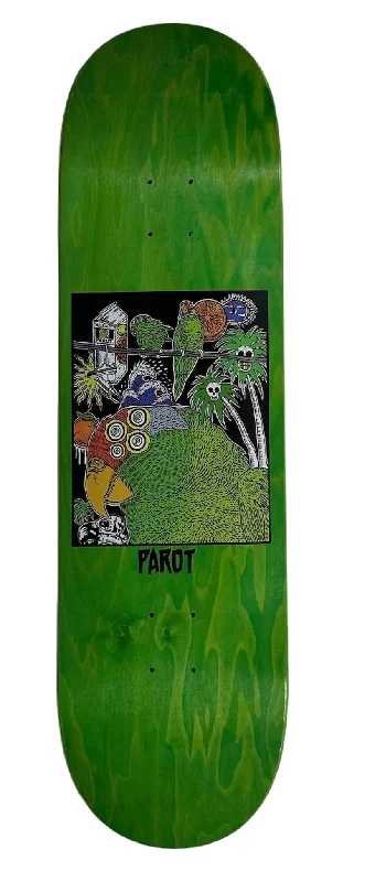 Skateboard Deck with Classic Shape-Parot Skateboards Bat Killer Artist Deck