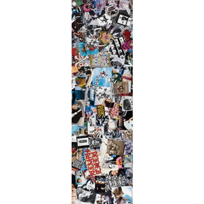 Skateboard Grip Tape for Easy Slide-Powell Peralta 9" x 33" Animal Chin Collage Skateboard Grip Tape 1pc