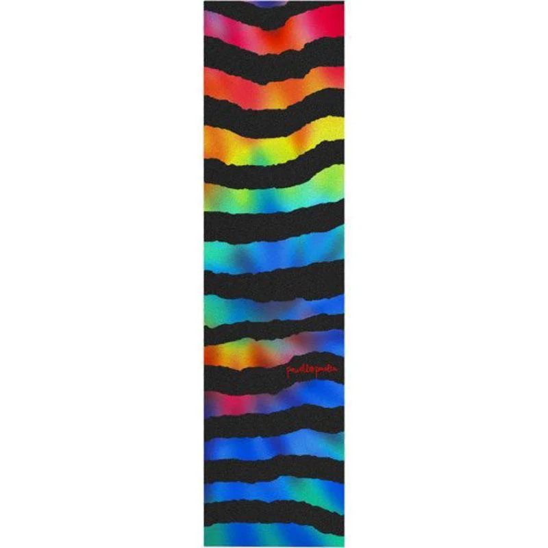 Skateboard Grip Tape with Improved Durability-Powell Peralta 9" x 33" Rainbow Rip Skateboard Grip Tape 1pc