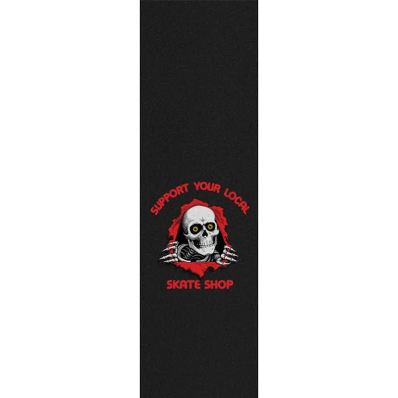 Skateboard Grip Tape for Smooth and Precise Footwork-Powell Peralta 9" x 33" Support Your Local Skate Shop Skateboard Grip Tape 1pc