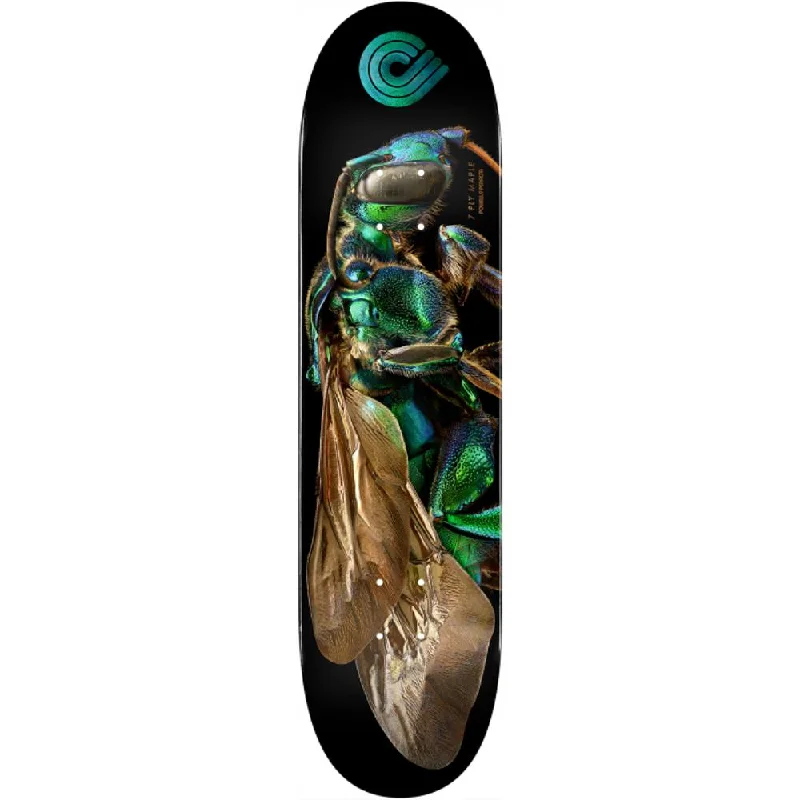 Skateboard Deck with Extra Grip-Powell Peralta Biss Cuckoo Bee 8.0" Skateboard Deck