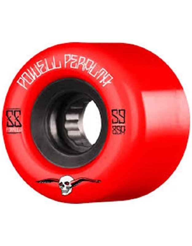 Skateboard Wheels for Smooth Ride-Powell Peralta G Slide Wheels Red | 59mm/85a