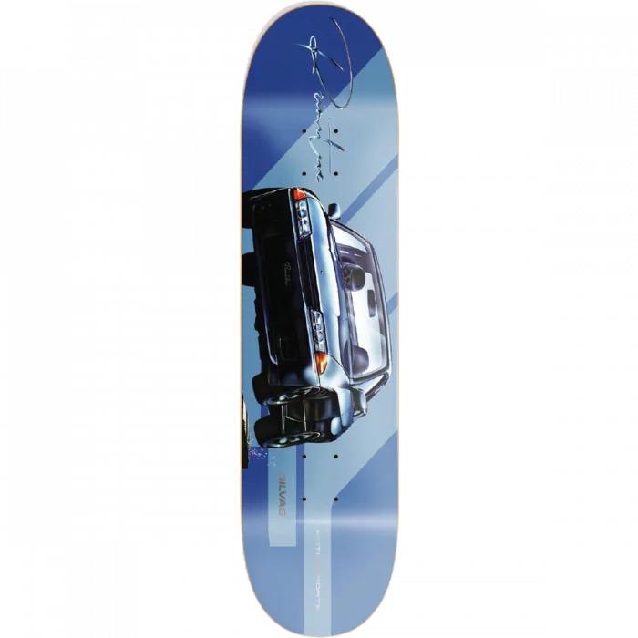 Skateboard Deck for Rider Comfort-Primitive Silvas Sky 8.12" Blue Skateboard Deck