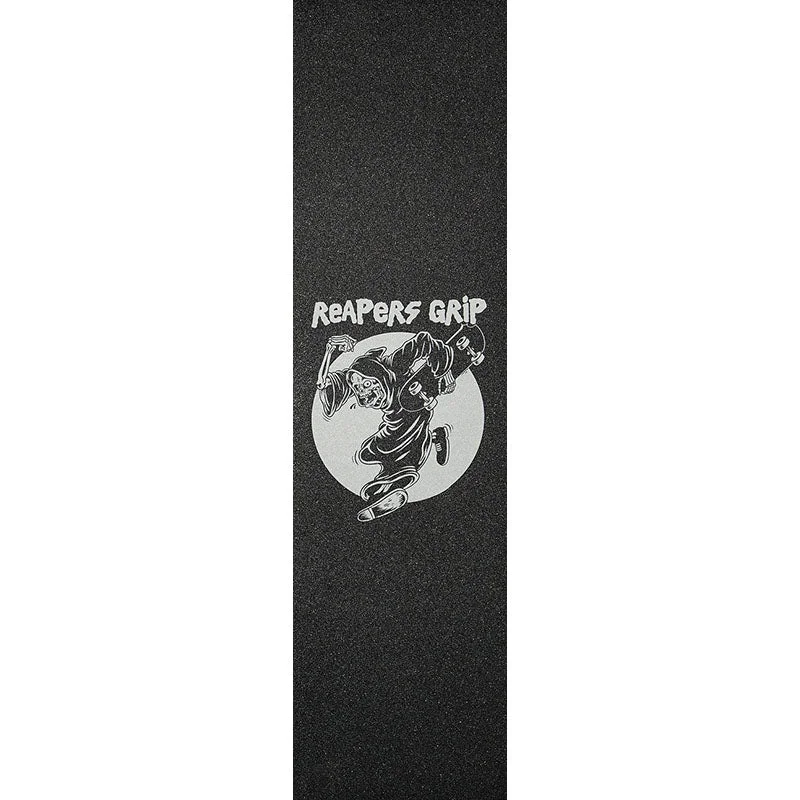 Skateboard Grip Tape with Maximum Stability-Reaper Grip 9" x 33" Grim Jerks Skateboard Grip Tape 1pc