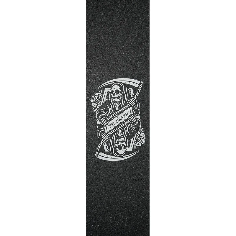 Skateboard Grip Tape for Precise Foot Placement-Reaper Grip 9" x 33" Til Death Skateboard Grip Tape 1pc