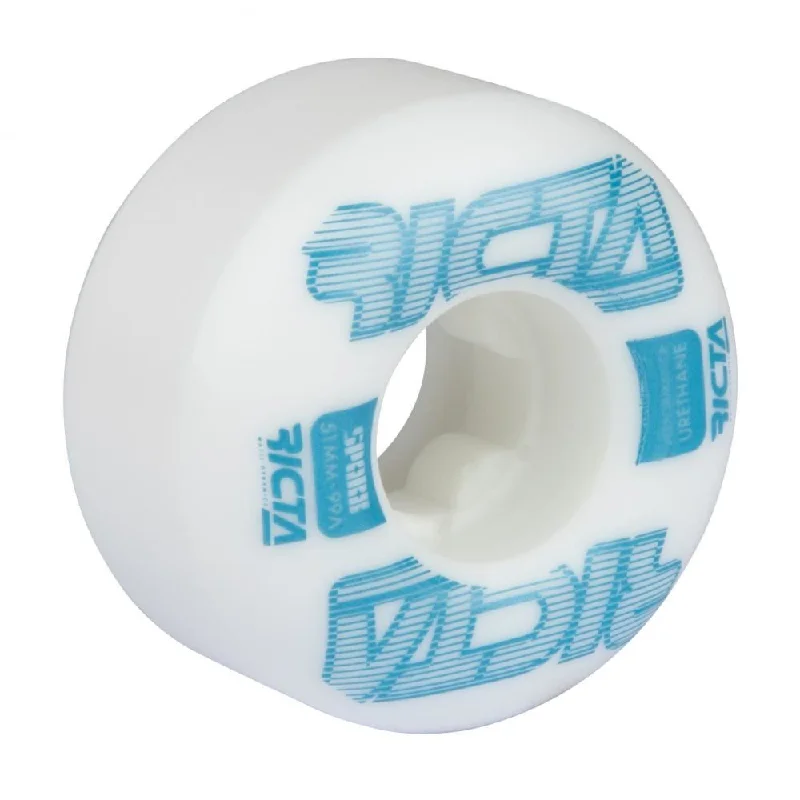 Skateboard Wheels for Beginners-Ricta Skateboard Wheels Framework Sparx 99a - White