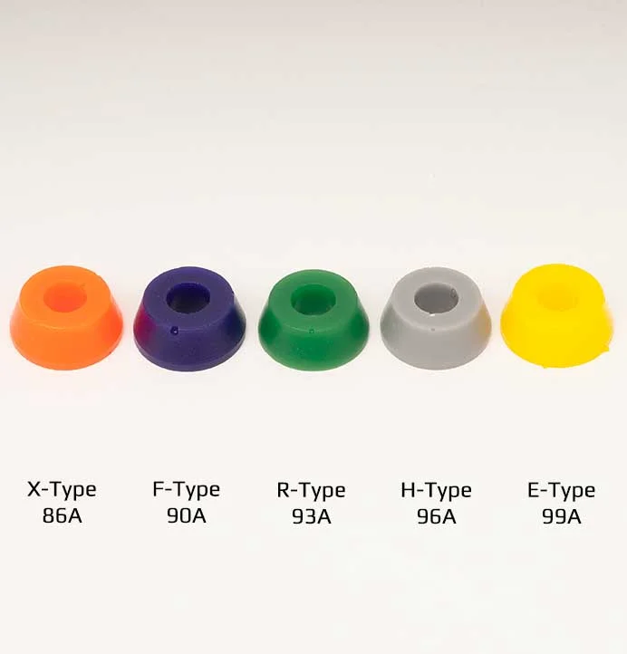 Skateboard Hardware with Premium Performance Features-Sabre Longboard Bushings (Street Cone)