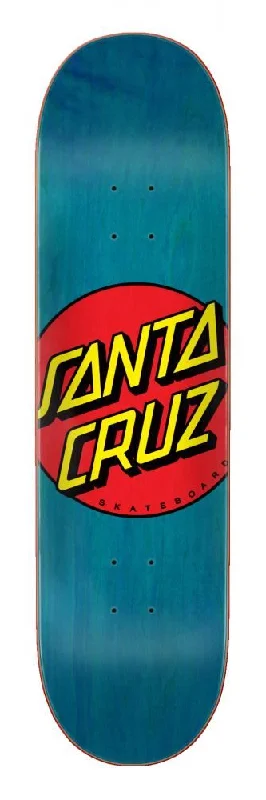 Vintage Skateboard Deck-Santa Cruz Classic Dot Blue Skateboard Deck - 8.5"