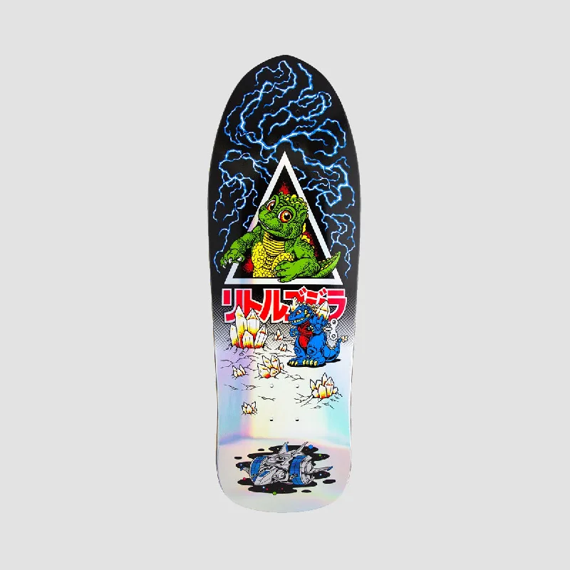 Skateboard Deck for Cruise Rides-Santa Cruz Godzilla Jr Natas Skateboard Deck - 9.89"