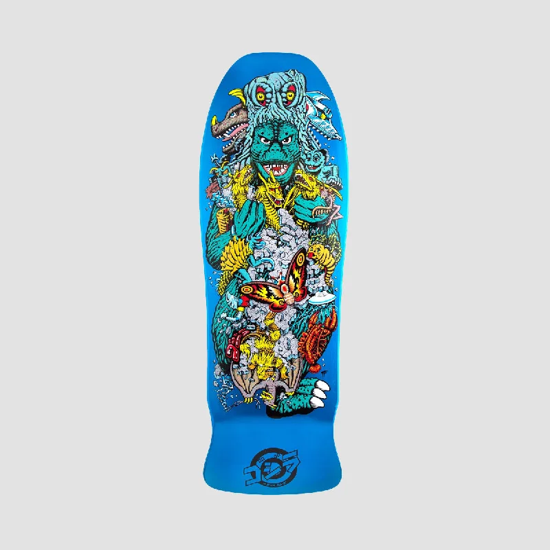 Skateboard Deck with Shape Customization-Santa Cruz Godzilla Kaiju Roskopp Skateboard Deck - 10.125"