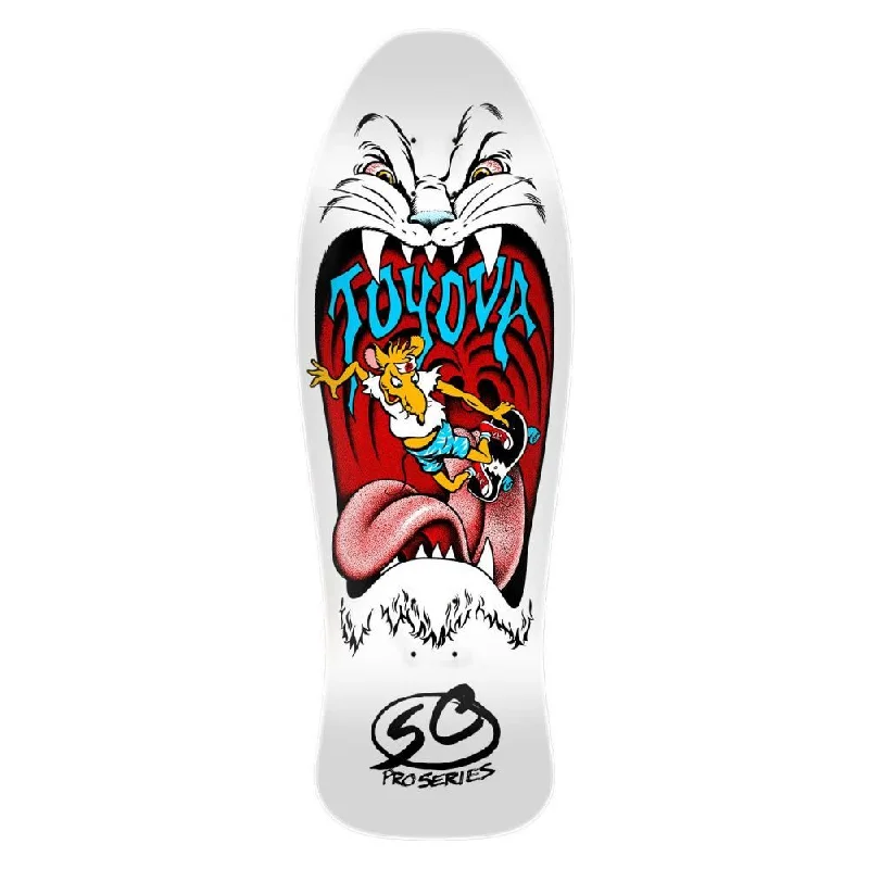 Skateboard Deck with Strong Flexibility-Santa Cruz Reissue Toyoda Skateboard Deck - 10.4"