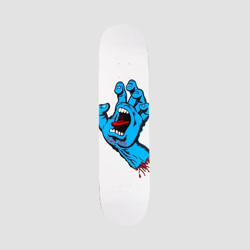 Skateboard Deck with Smooth Finish Stain-Santa Cruz Screaming Hand Skateboard Deck Multi - 8.25"