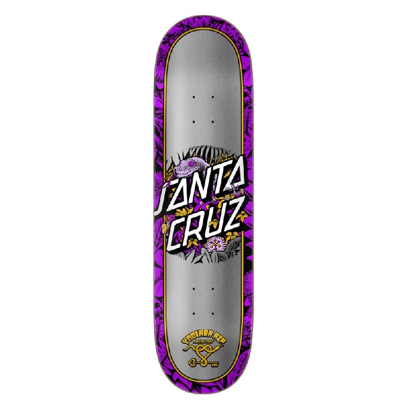 Skateboard Deck for Old School Riding-Santa Cruz VX Asp Flores Dot Skateboard Deck - 8.25"