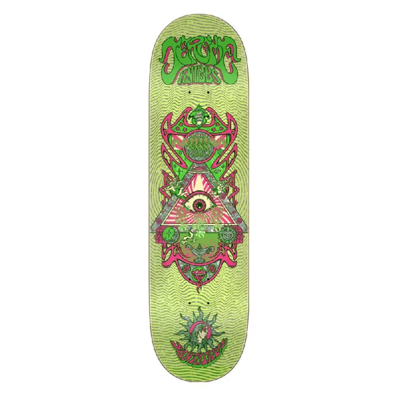 Skateboard Deck with High-end Finish-Santa Cruz VX Knibbs Minds Eye Skateboard Deck - 8.5"